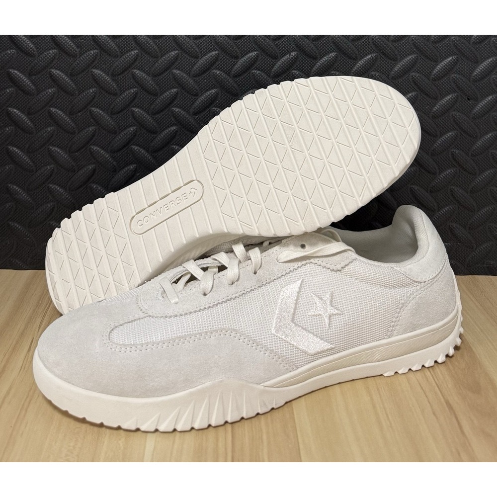Converse Run Star Trainer Low Sneakers Egret Cream A12196C Mens Size 11.5